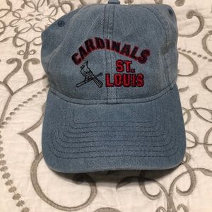 Pink stl cardinals hat